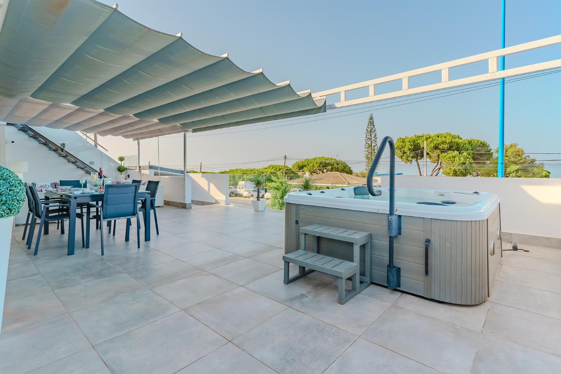 Casa Mazagon Con Vistas Al Mar Villa Eksteriør billede