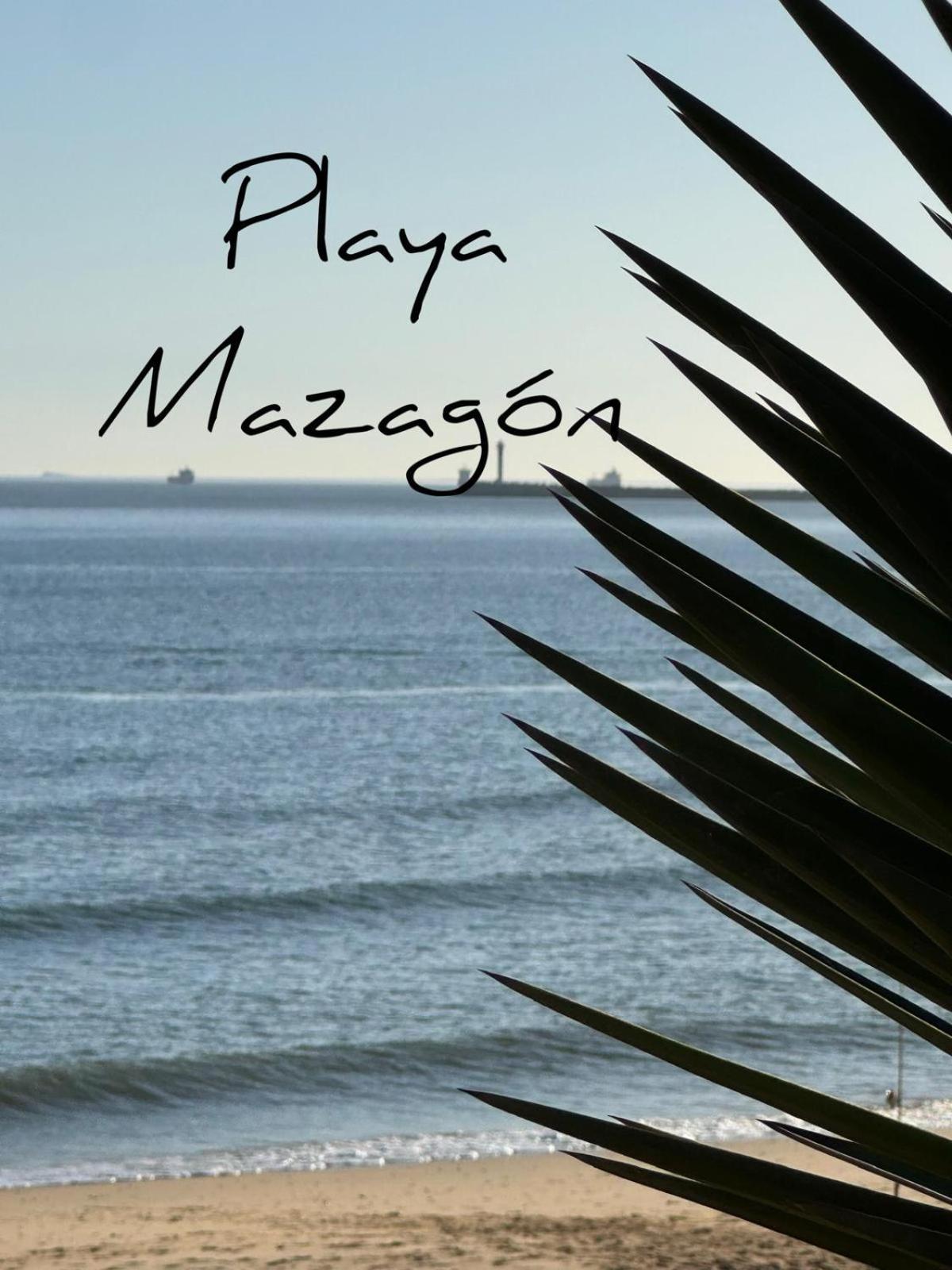 Casa Mazagon Con Vistas Al Mar Villa Eksteriør billede